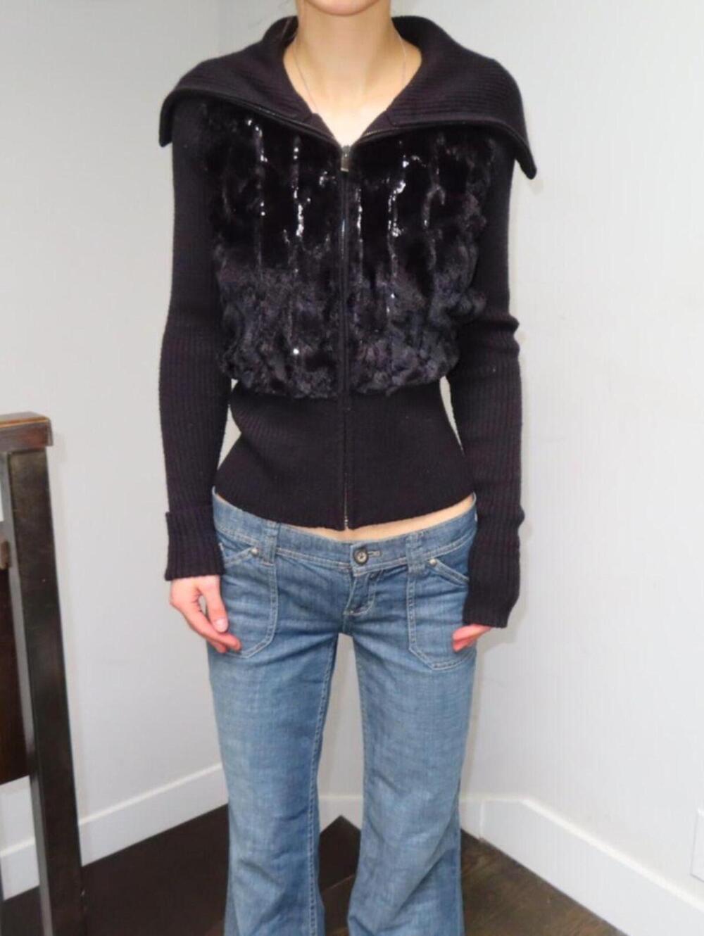 Cache Women's Black Cardigan